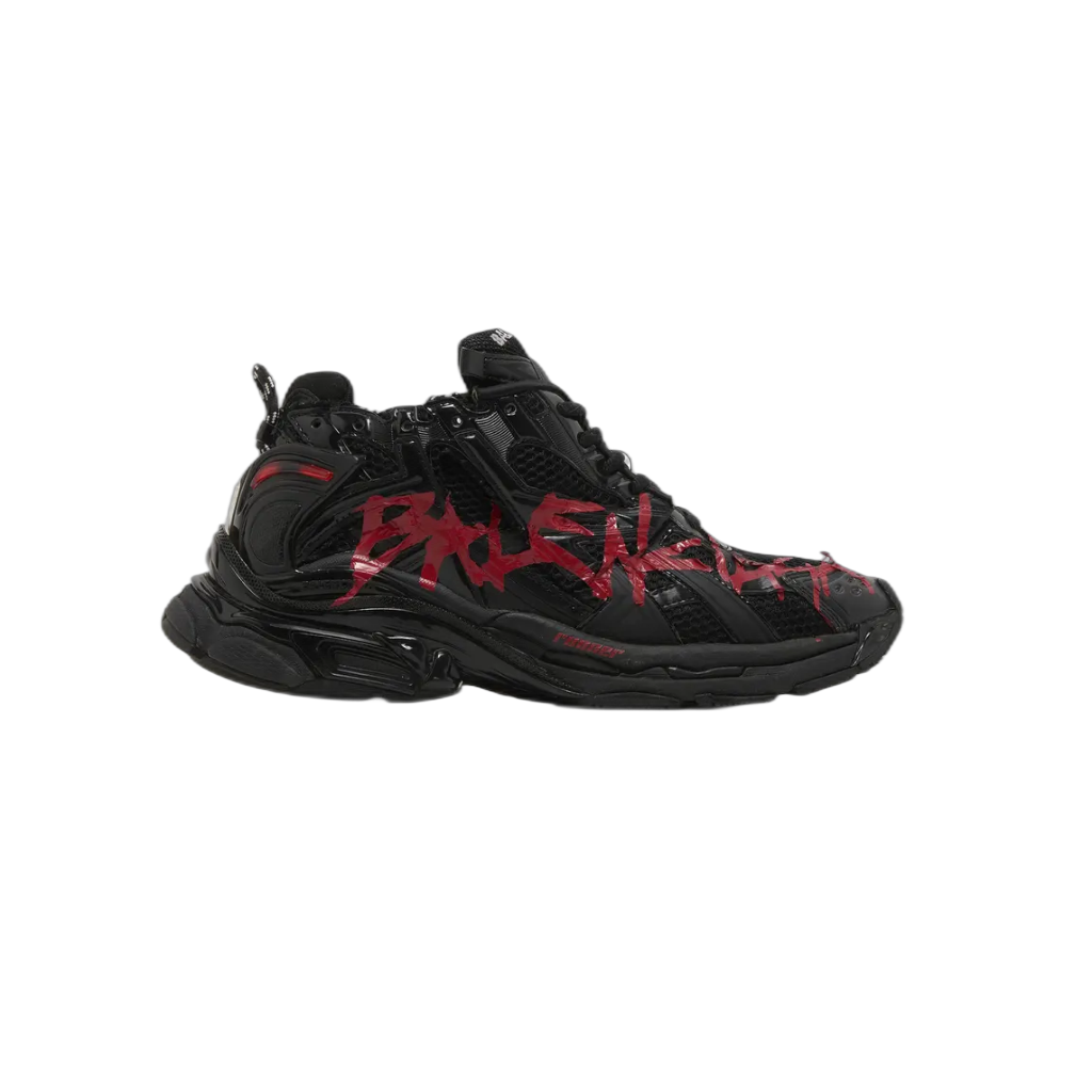 Balenciaga Runner Sneaker 'Graffiti - Black Red'
